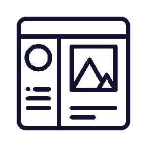 website content vector